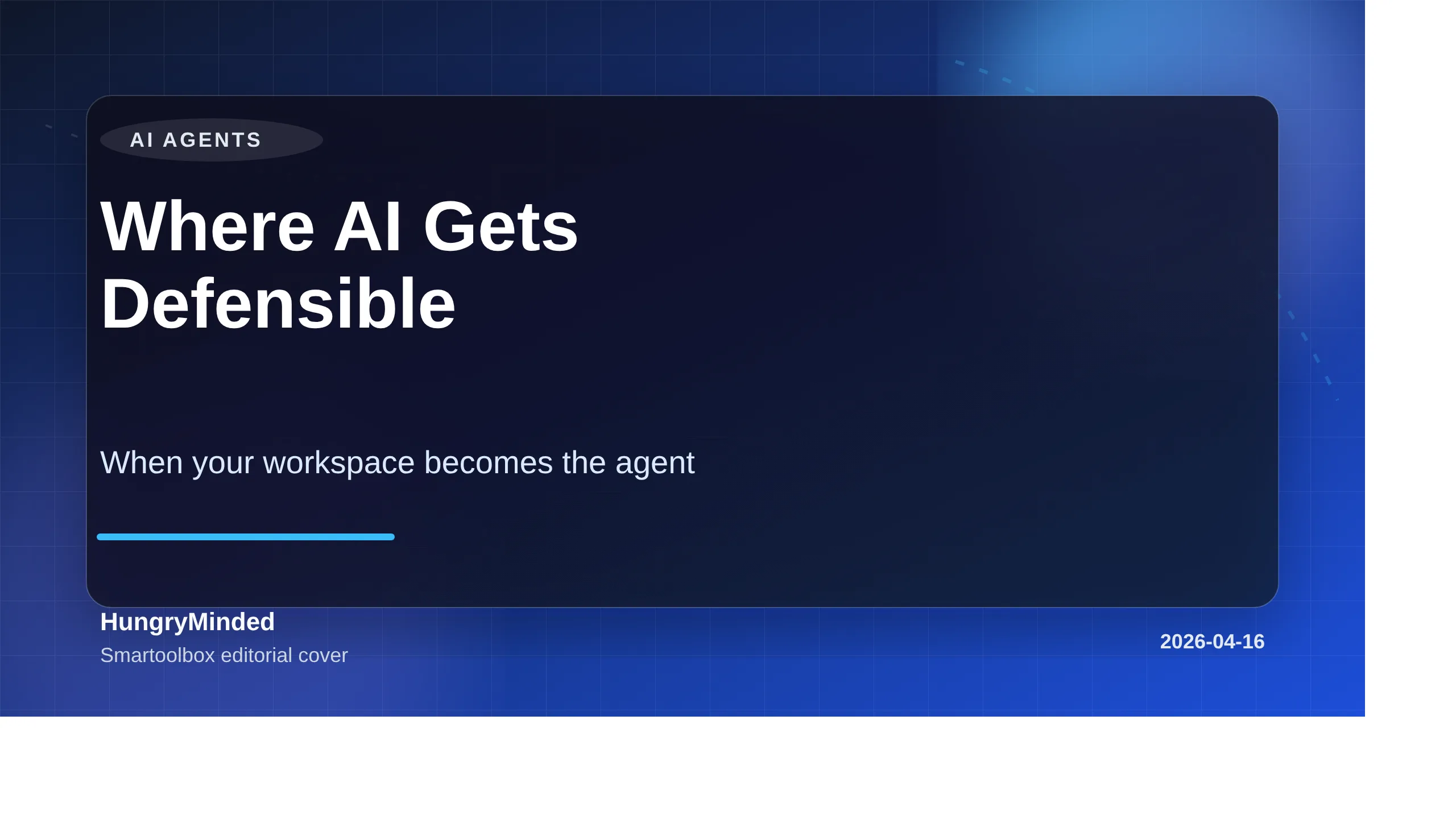 Branded cover image for an article about Notion’s agent push and the shift toward workflow ownership in AI.