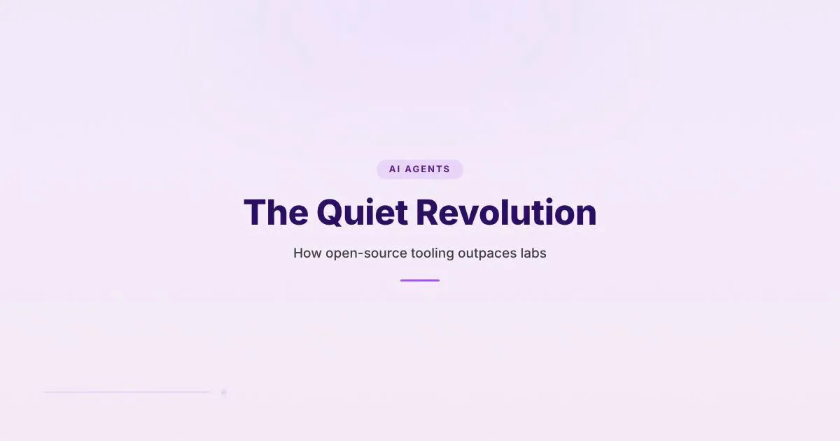 Illustration showing open-source tools adapting quickly to new AI models