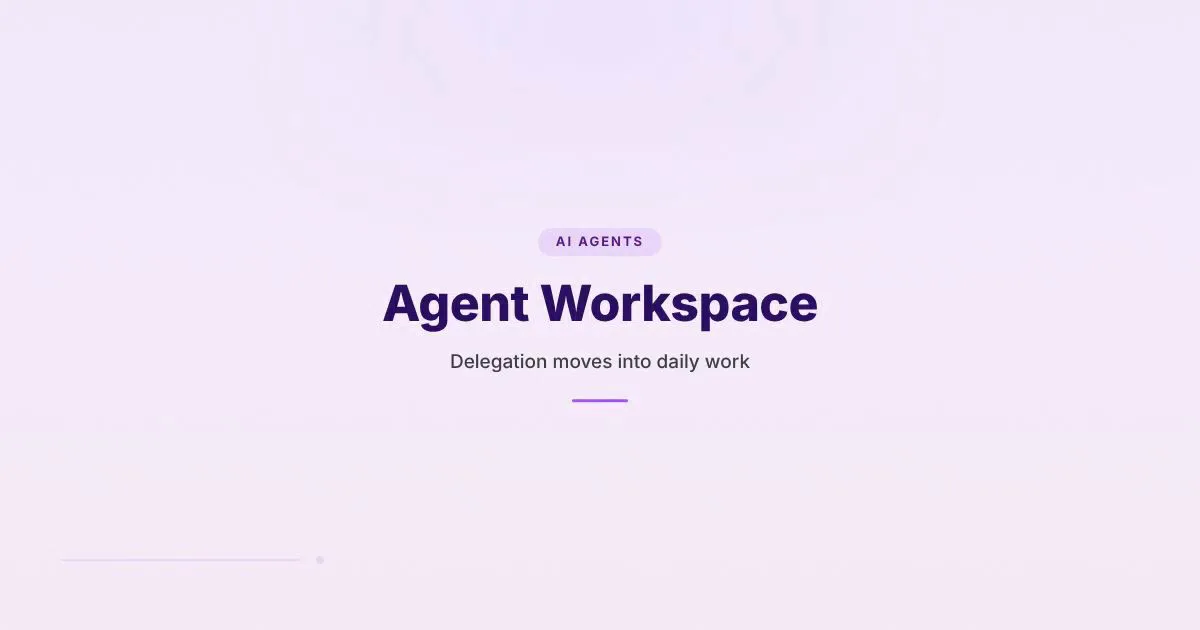Branded HungryMinded cover reading Agent Workspace with an AI Agents category label.